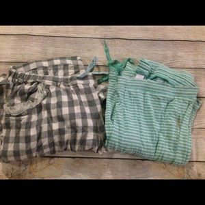 Victoria's Secret pajama pants size large 2 pair